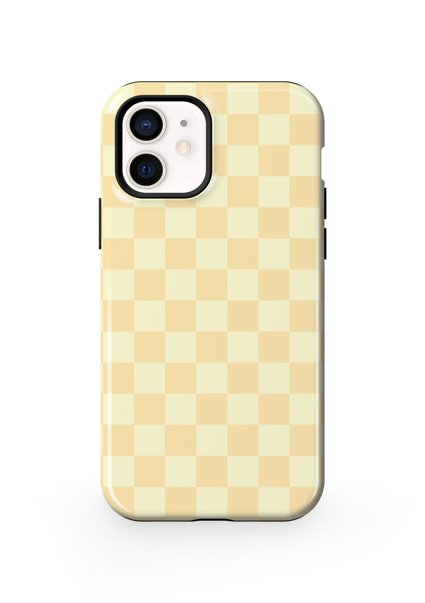 Banana Whispers Checkers Phone Case