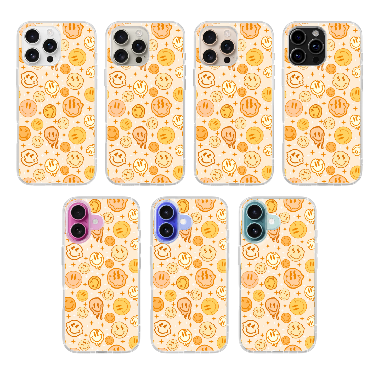 Yellow Happy Hypnosis Clear Case Insert