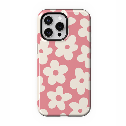 Rosé All Day Big Blooms iPhone Case