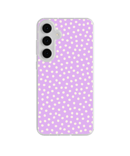 Lilac Dots Clear Case Insert