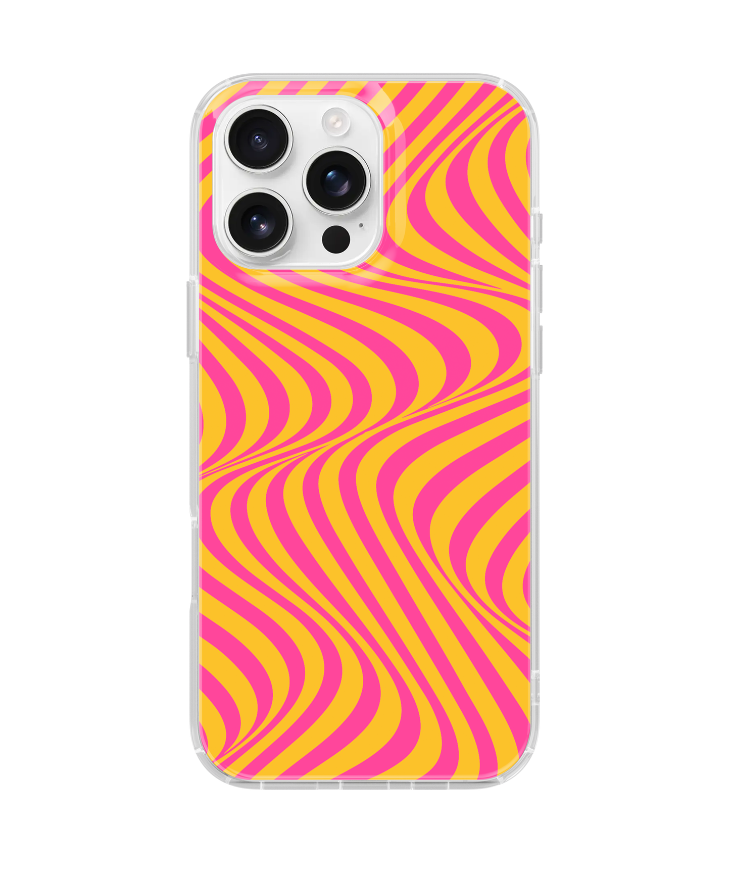 Pink Lemonade Swirls Clear Case Insert