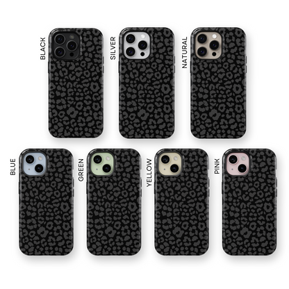 Onyx Cheetah iPhone Case