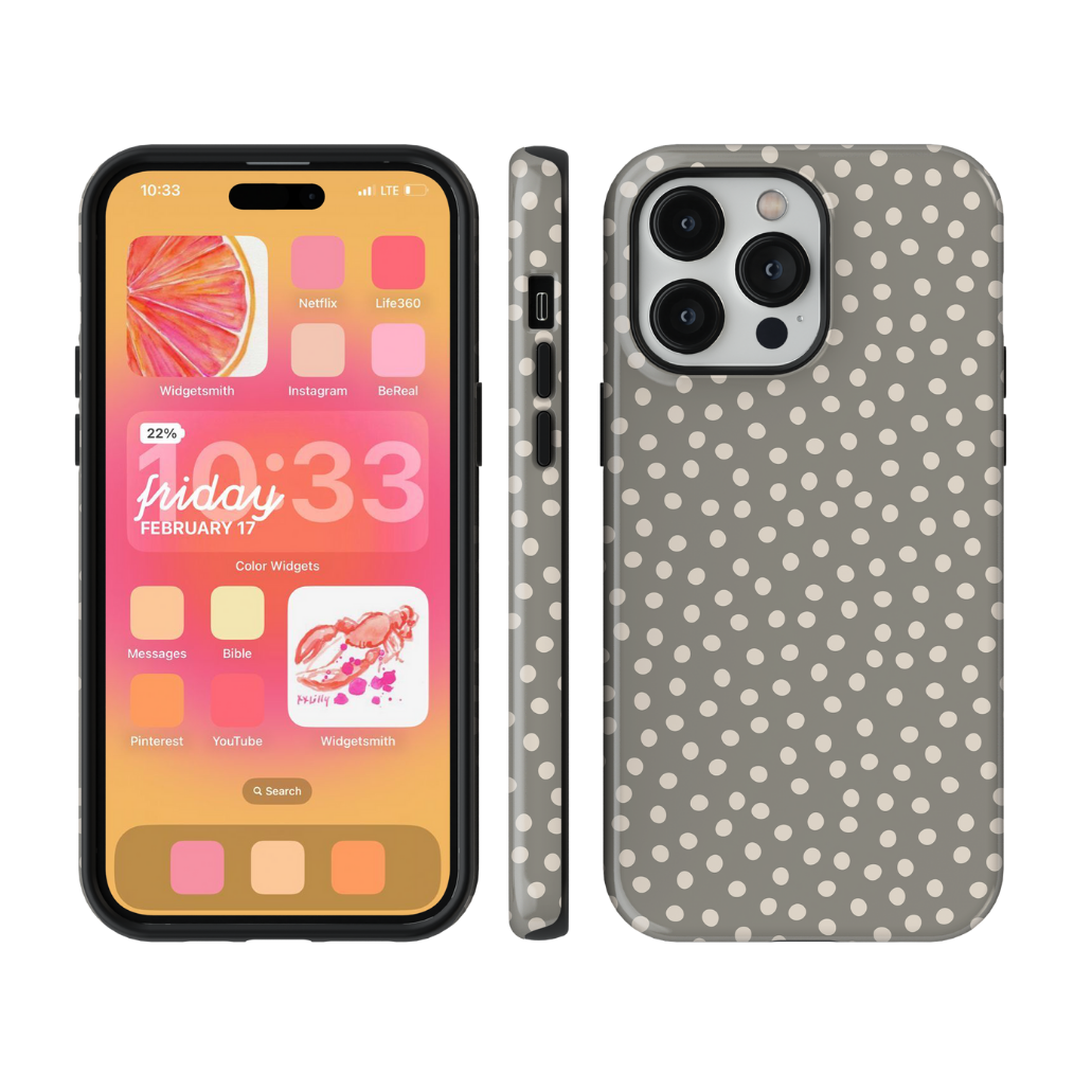 River Rock Dots Phone Case