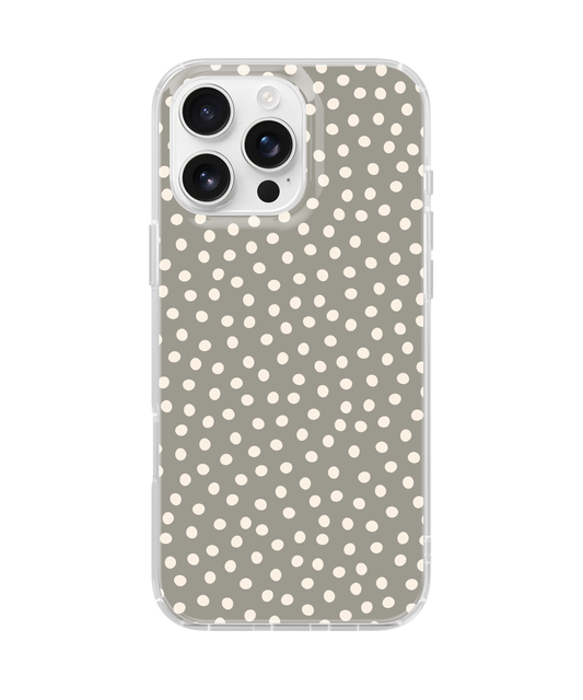 River Rock Dots Clear Case Insert