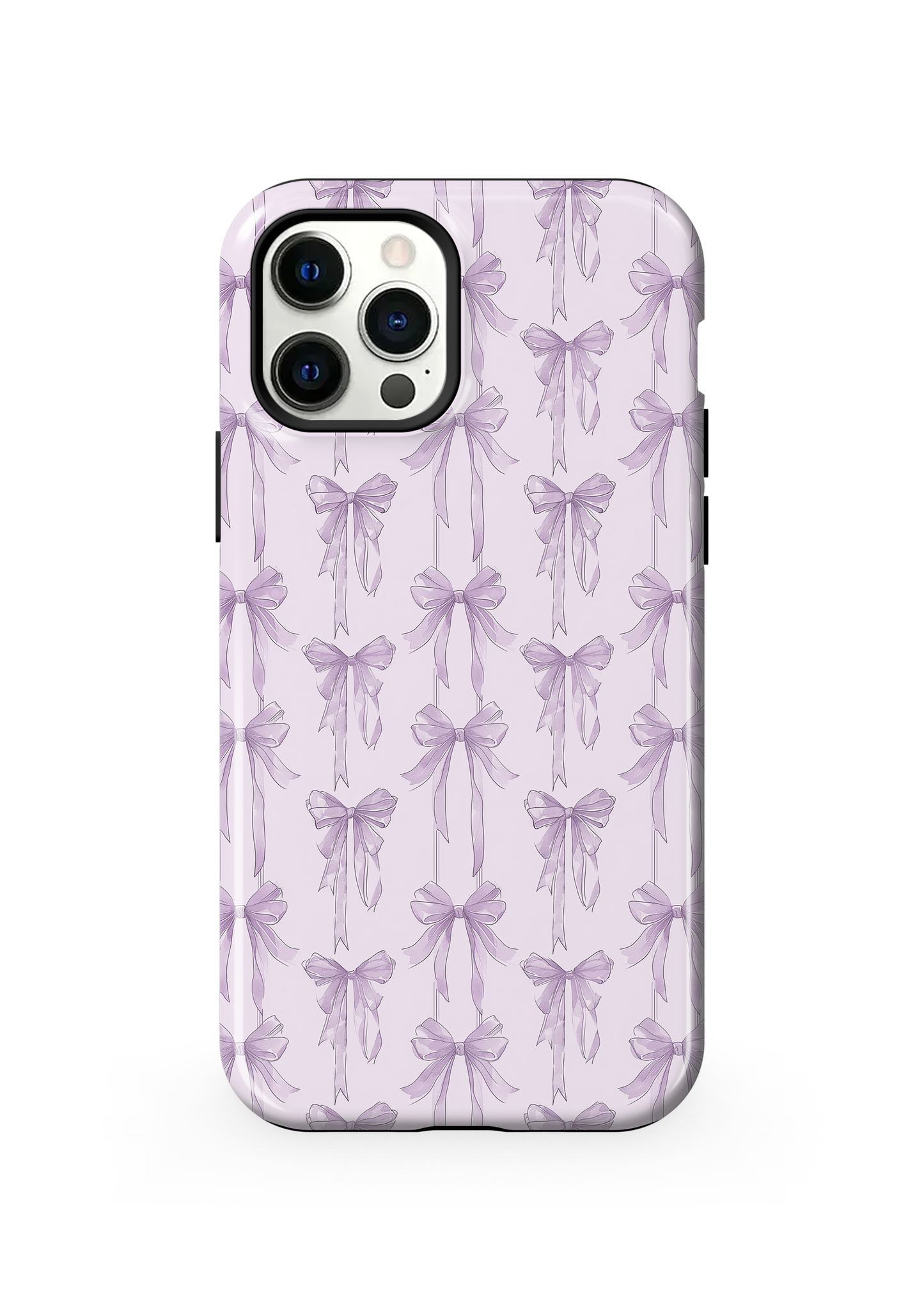 Lavender Blushing Bows Phone Case