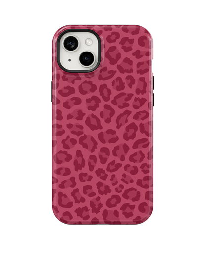 Black Cherry Leopard Phone Case