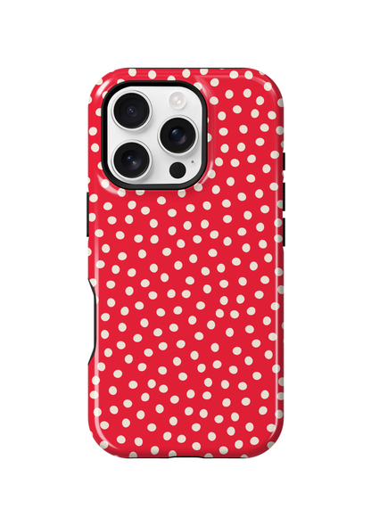 Vermillion Dots Phone Case