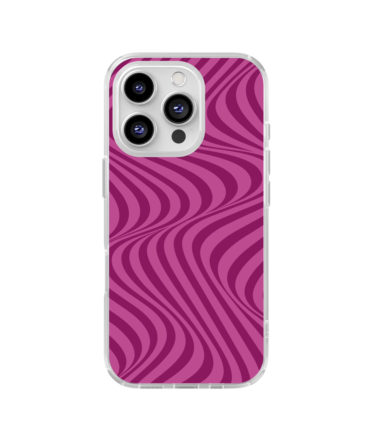 Velvet Swirls Clear Case Insert