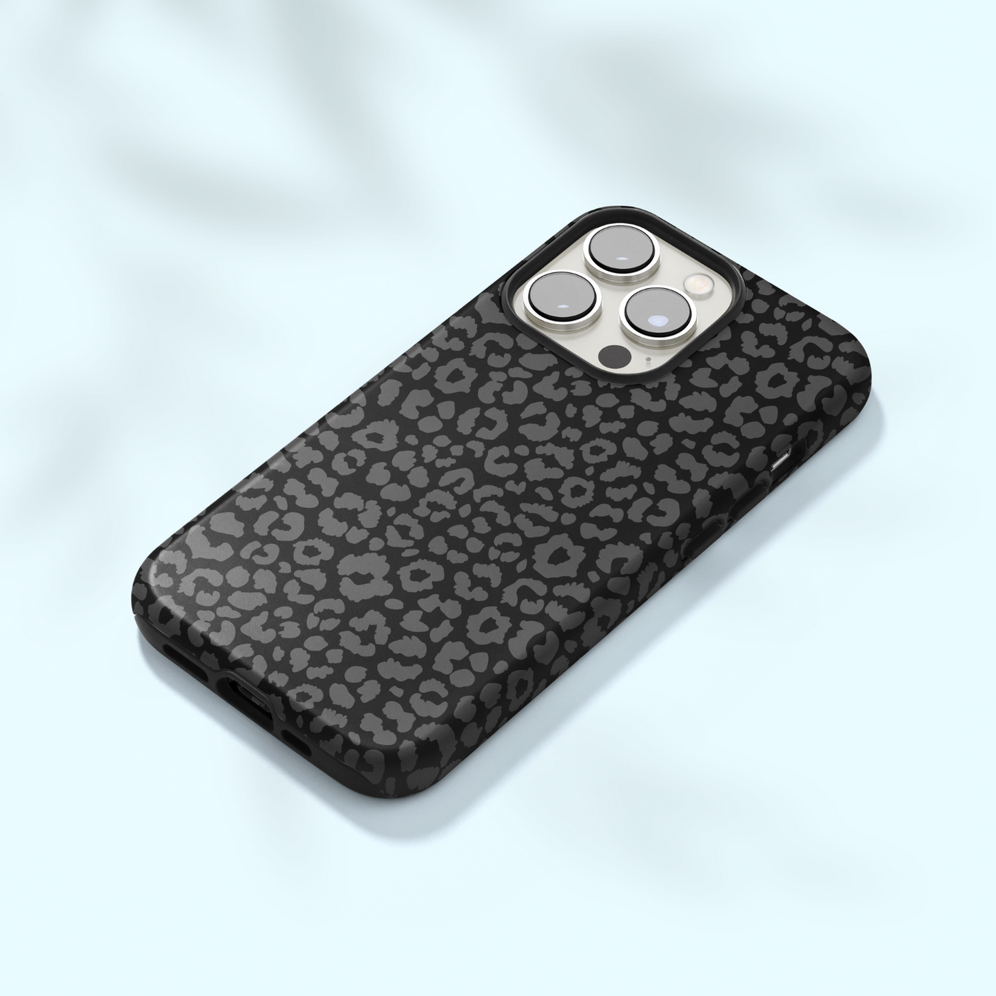 Onyx Cheetah iPhone Case