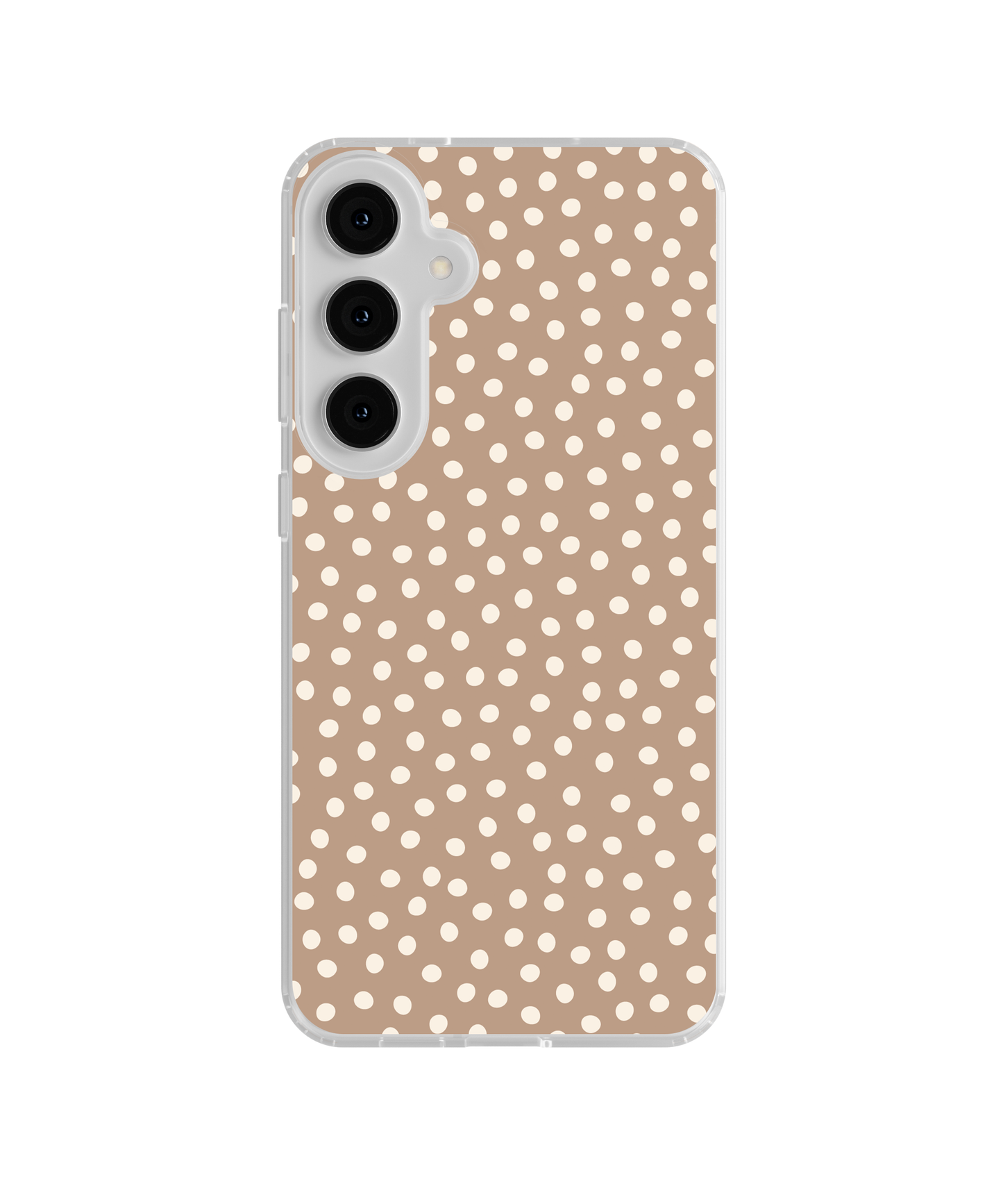 Chestnut Dots Clear Case Insert