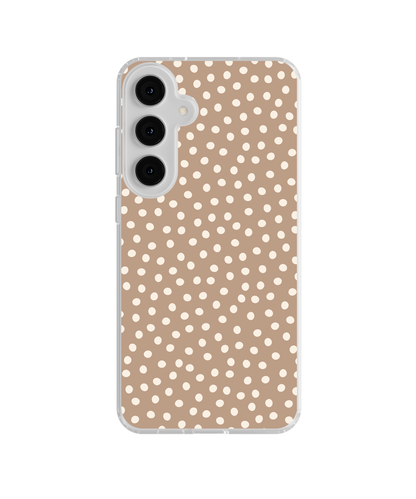 Chestnut Dots Clear Case Insert