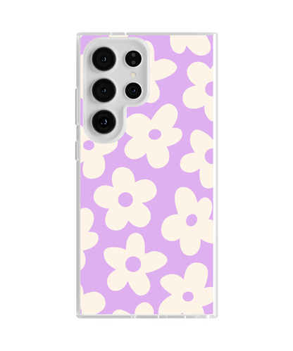 Lilac Big Blooms Clear Case Insert