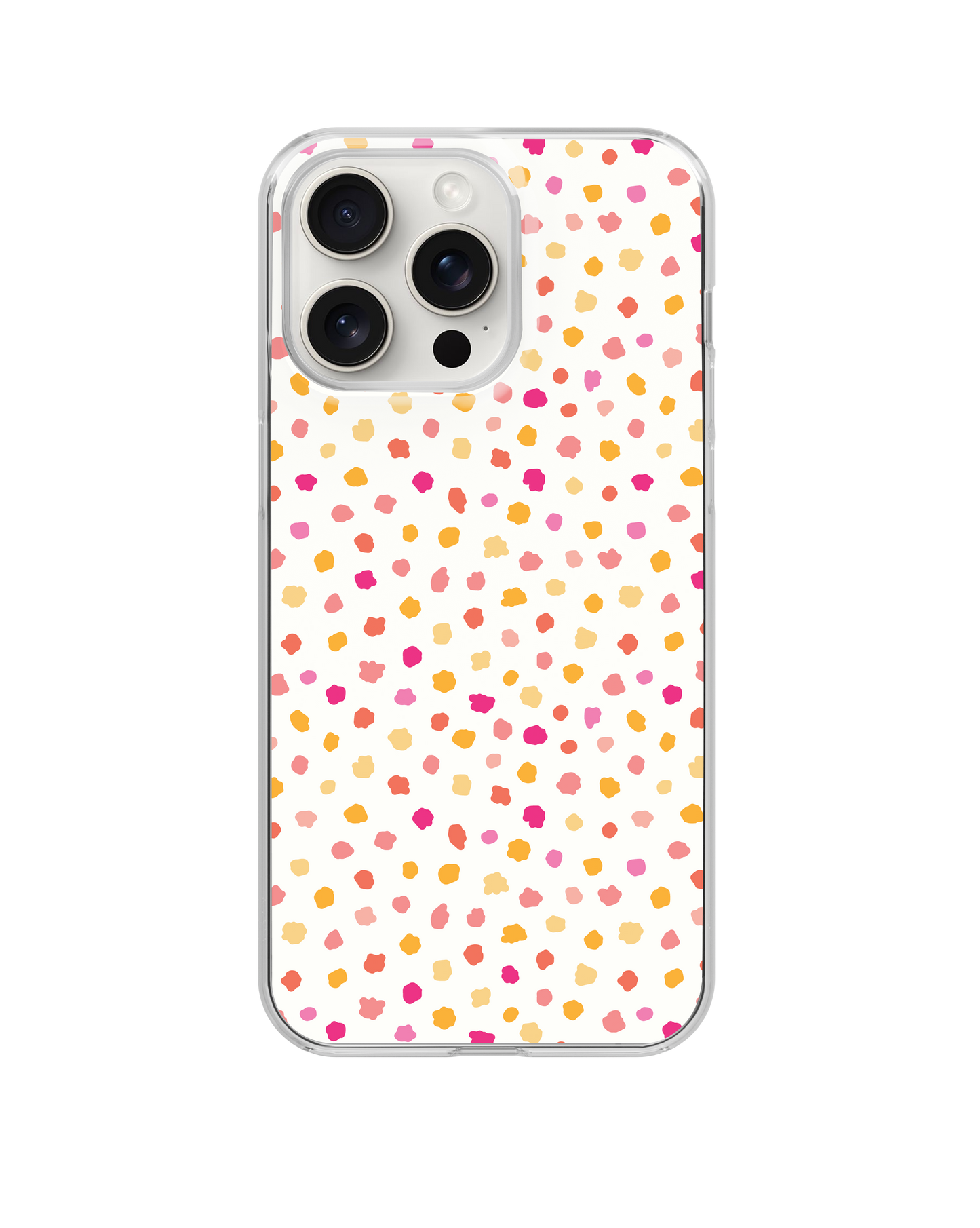 Bright Confetti Clear Case Insert