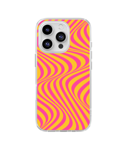 Pink Lemonade Swirls Clear Case Insert