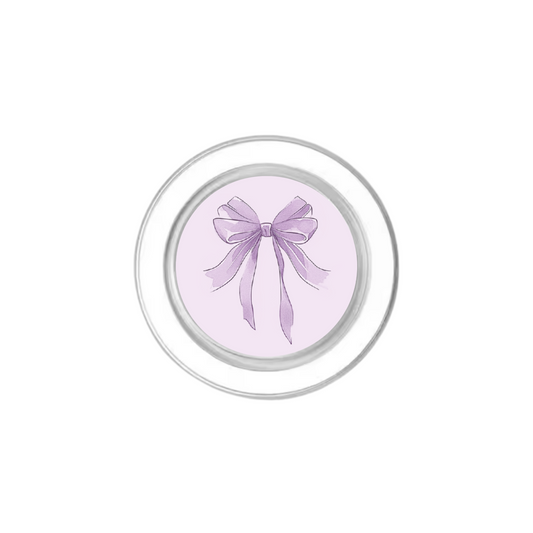 Lilac Blushing Bows Phone Grip Insert