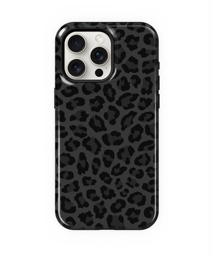 Onyx Leopard Phone Case