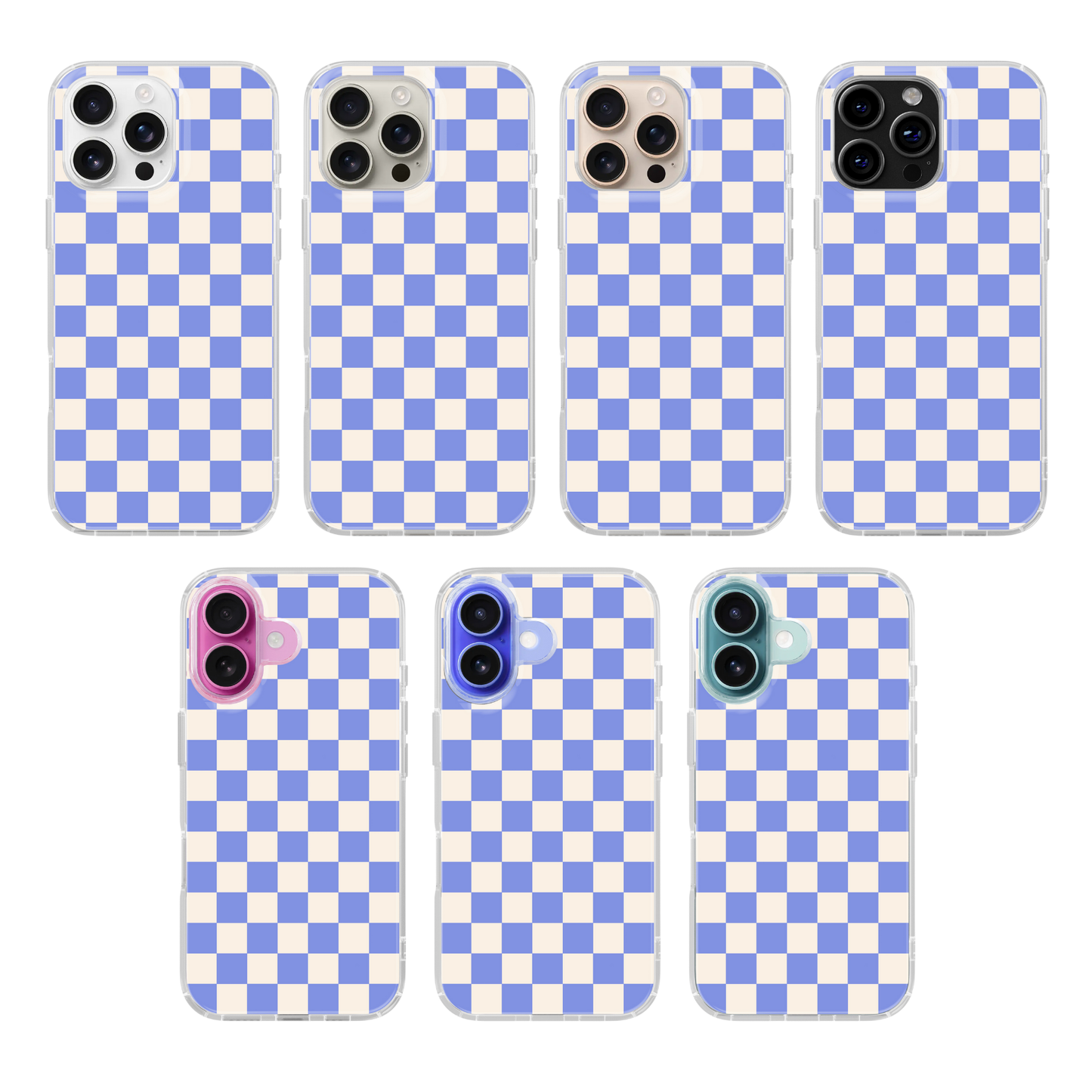 Bluebell Checkers II Clear Case Insert