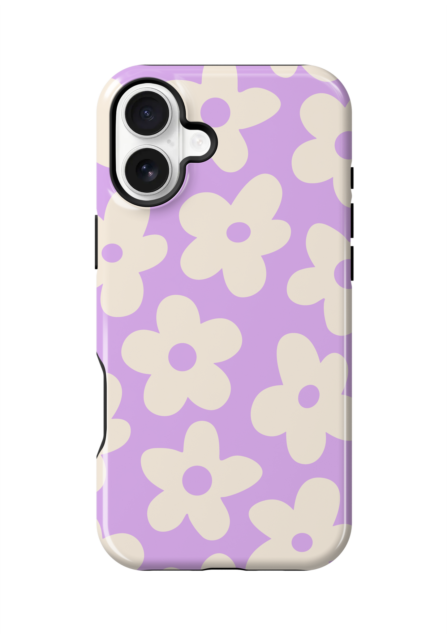 Lilac Big Blooms Phone Case