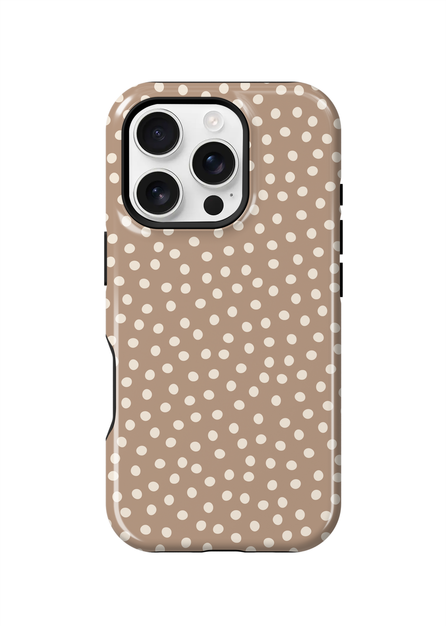 Chestnut Dots Phone Case