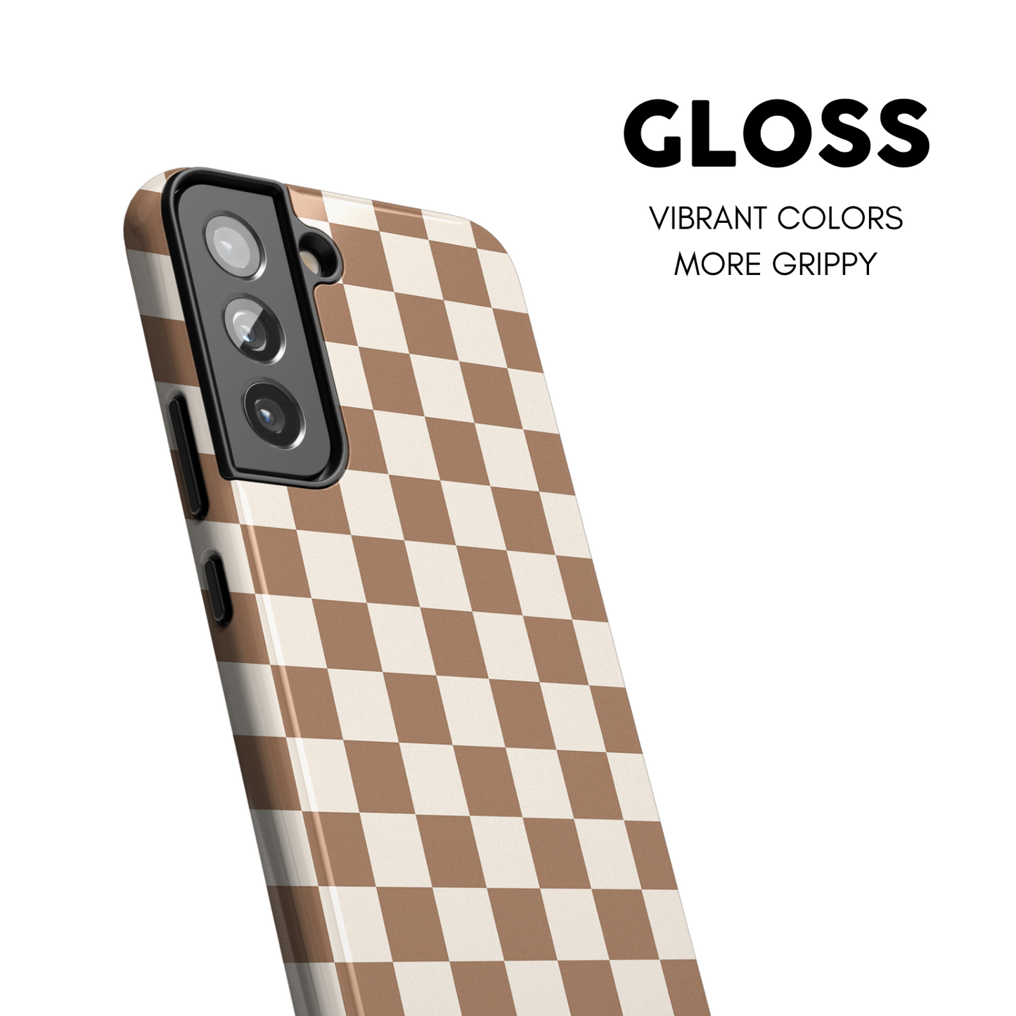 Fawn Checkers II Galaxy Case