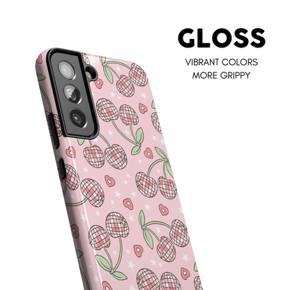 Pastel Disco Cherries Galaxy Case