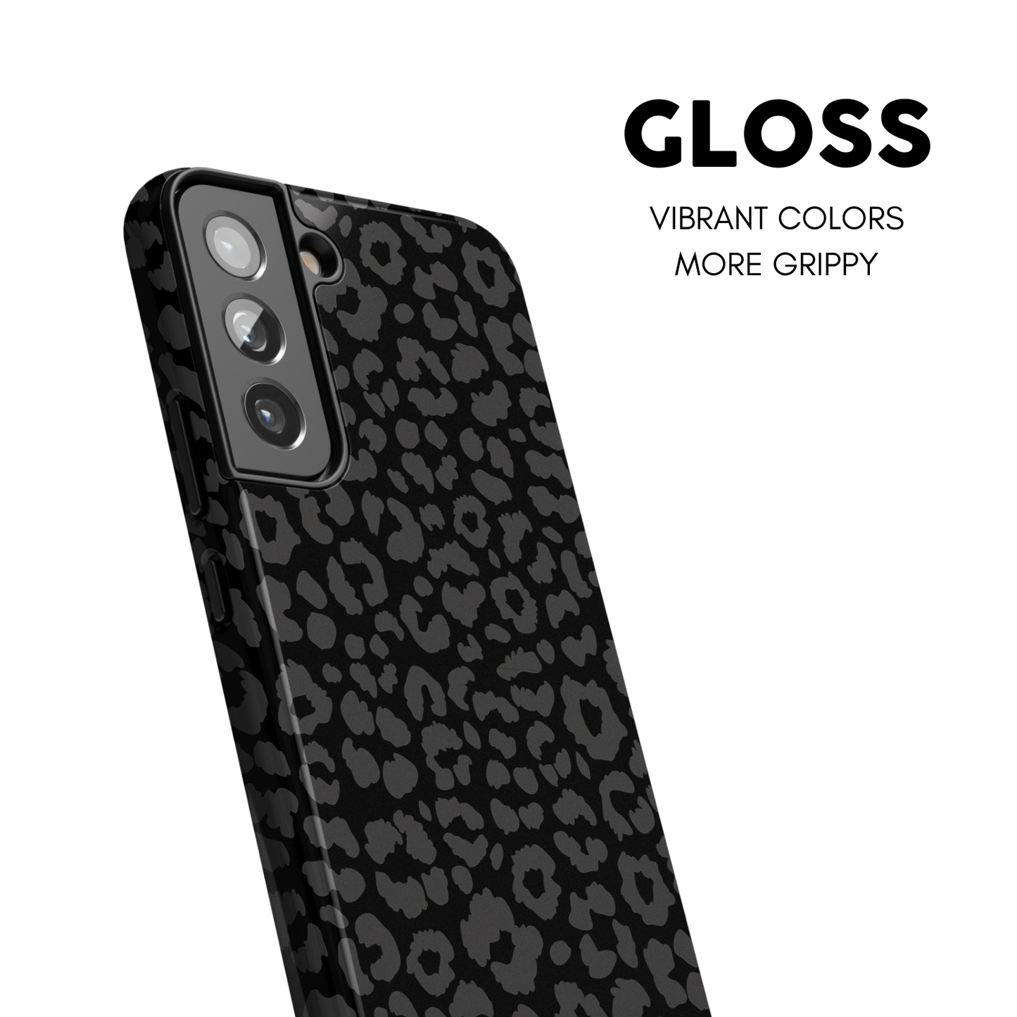 Onyx Cheetah Galaxy Case