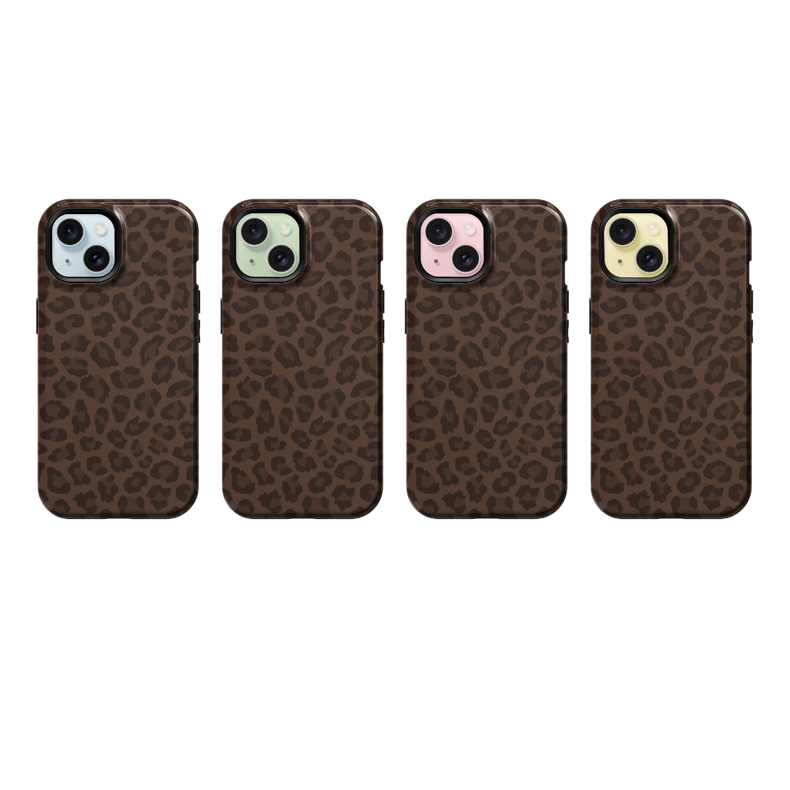 Espresso Leopard Phone Case