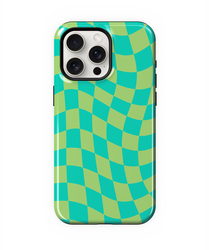 Gummy Bear Wavy Checkers Phone Case