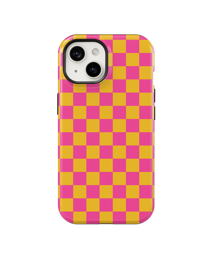 Pink Lemonade Checkers Phone Case