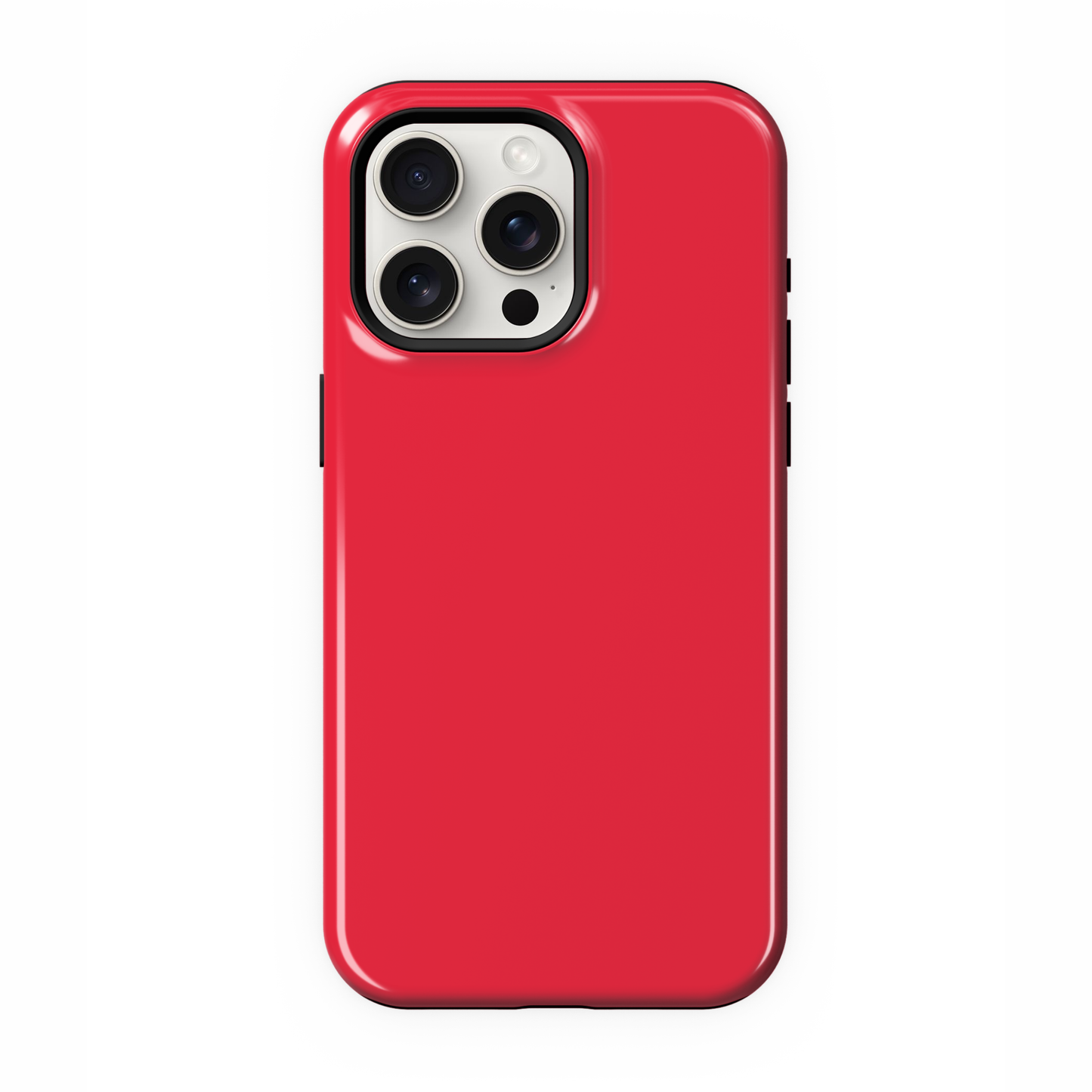 Vermillion Solids Phone Case