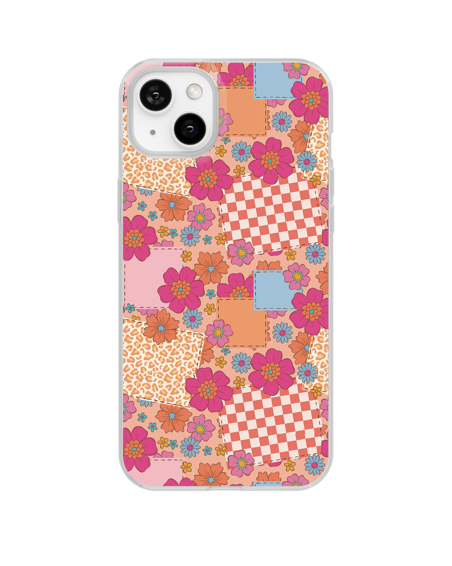 Petal Patchwork Clear Case Insert