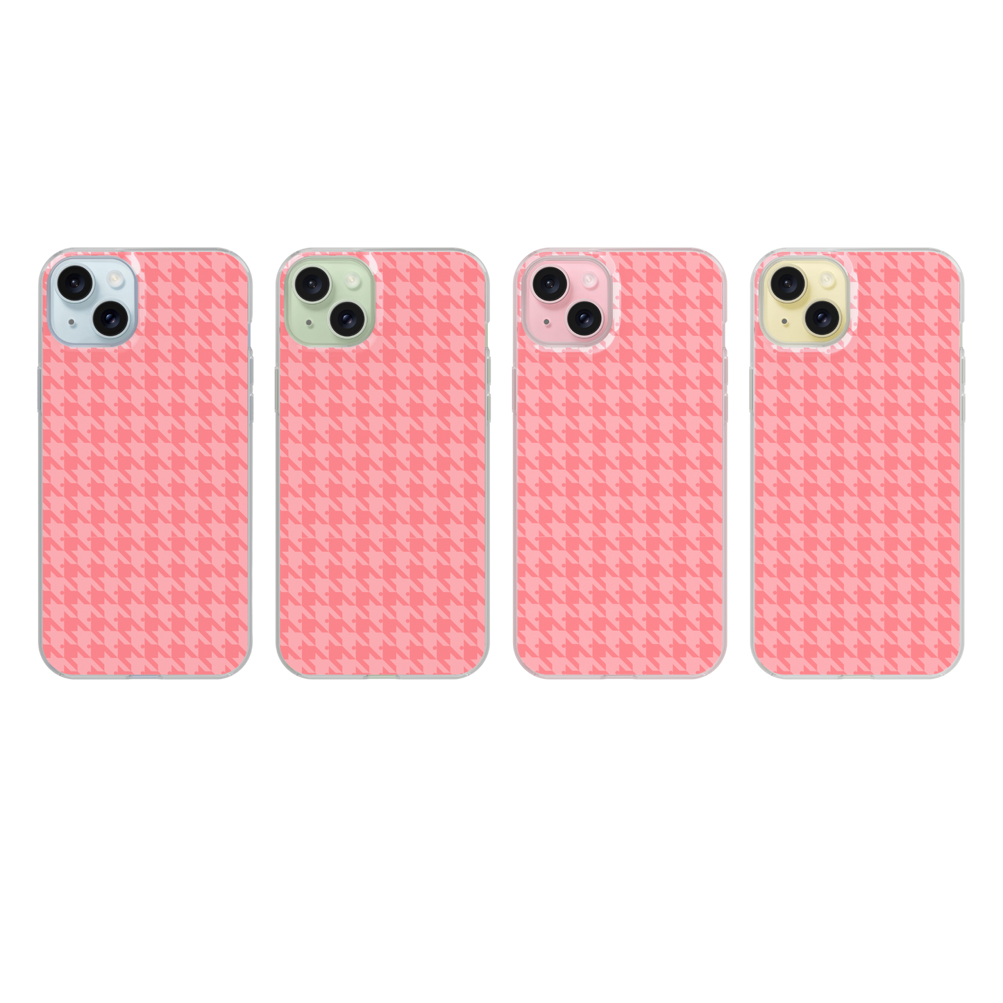 Rose All Day Houndstooth Clear Case Insert