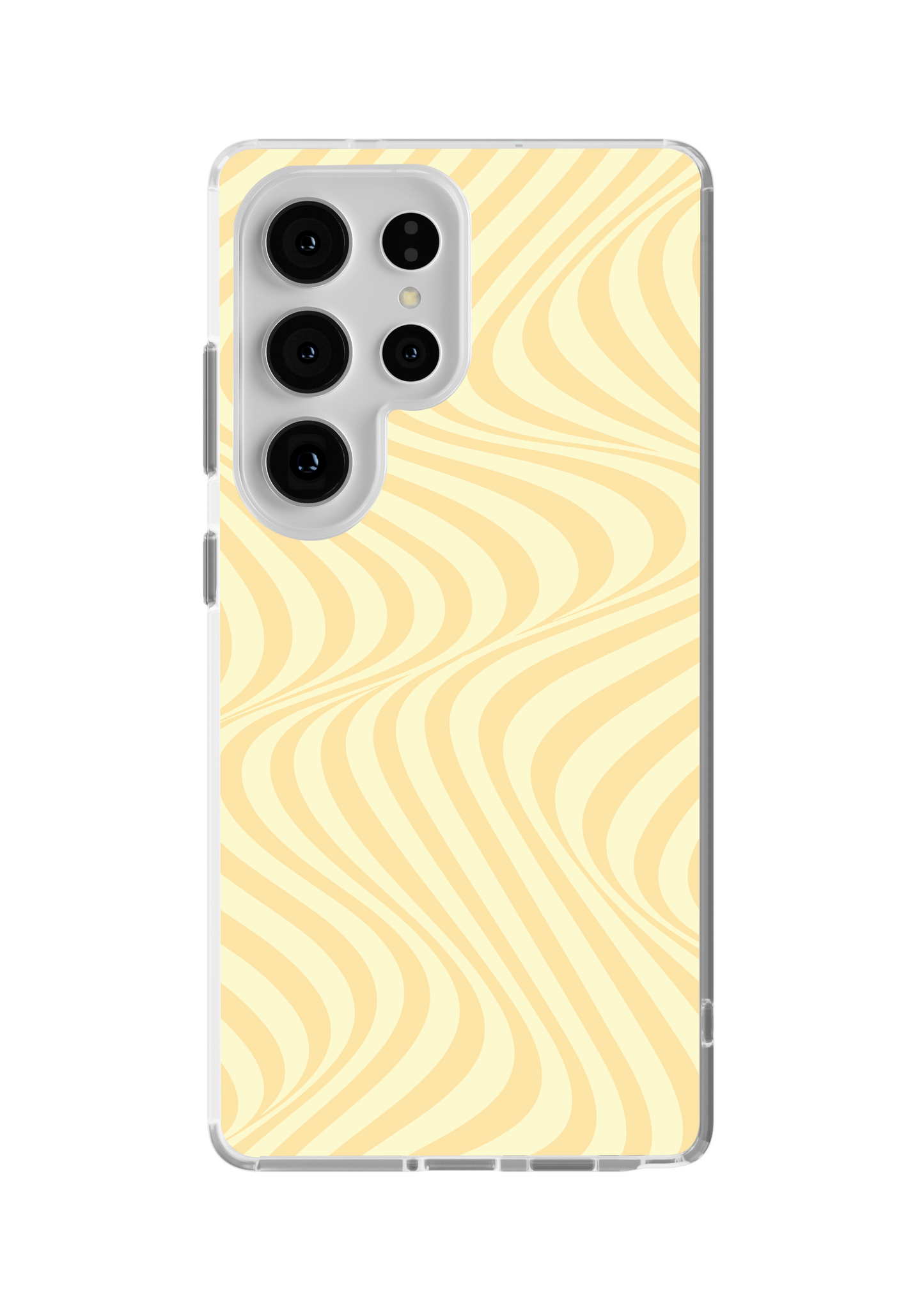 Banana Whispers Swirls Clear Case Insert