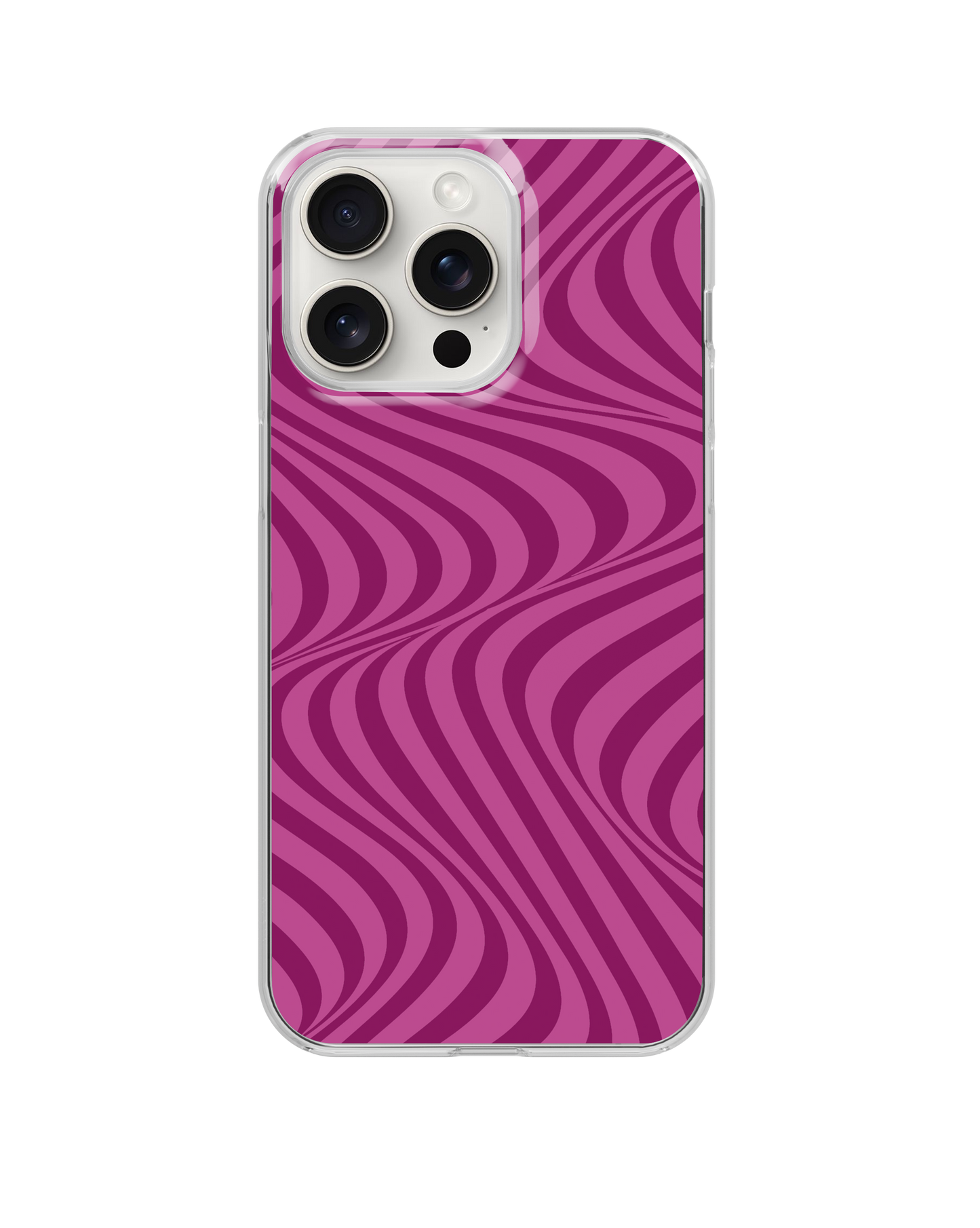 Velvet Swirls Clear Case Insert