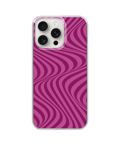 Velvet Swirls Clear Case Insert