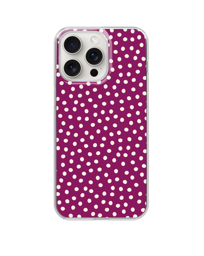 Velvet Dots Clear Case Insert