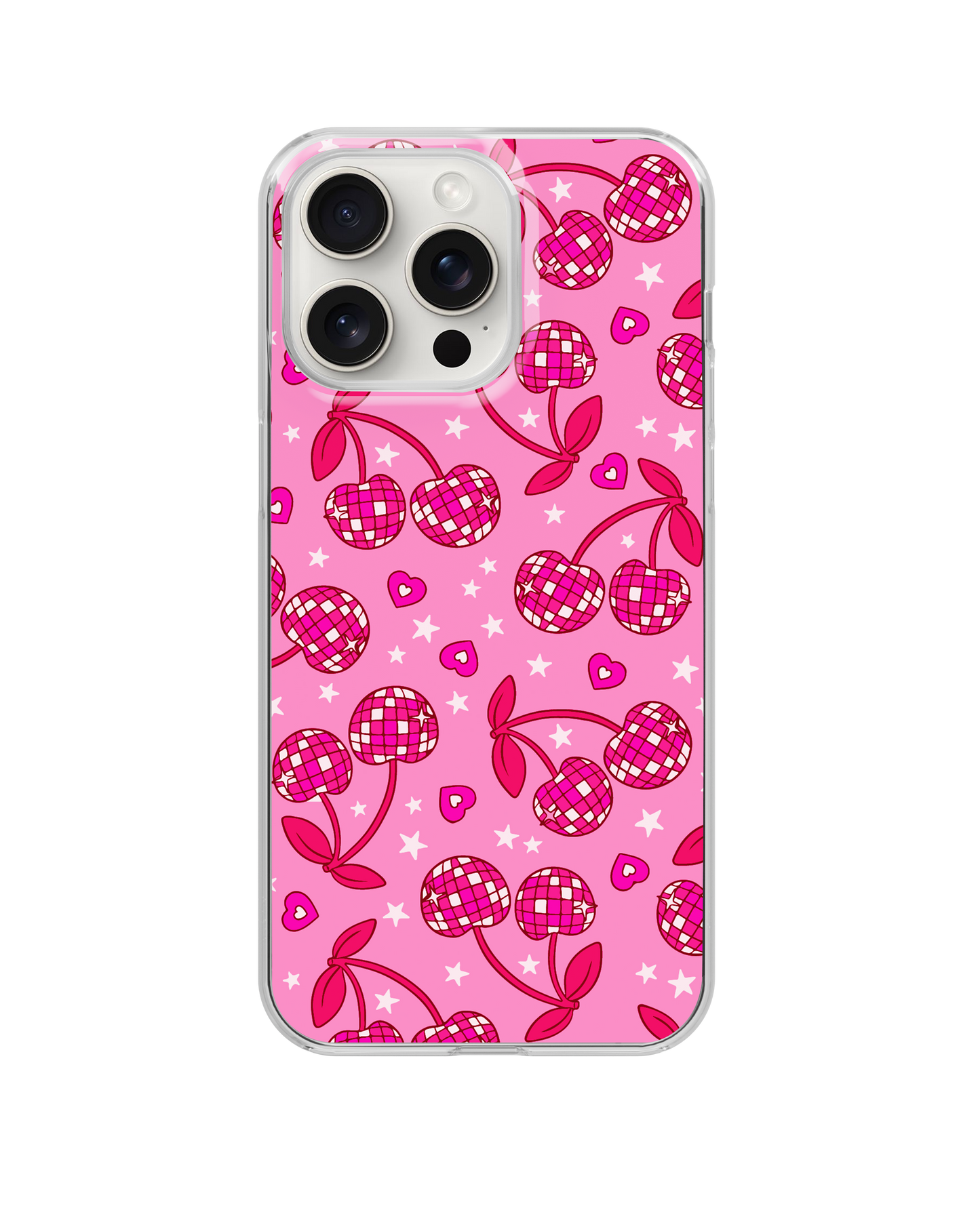 Sweetheart Disco Cherries Clear Case Insert