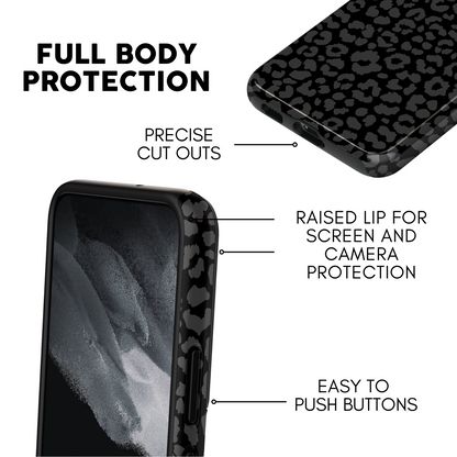 Onyx Cheetah Galaxy Case