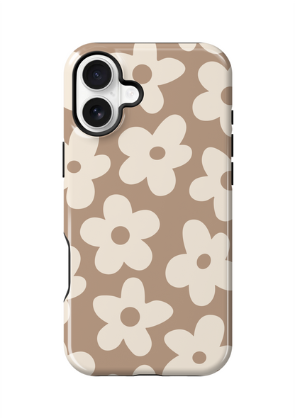 Chestnut Big Blooms Phone Case