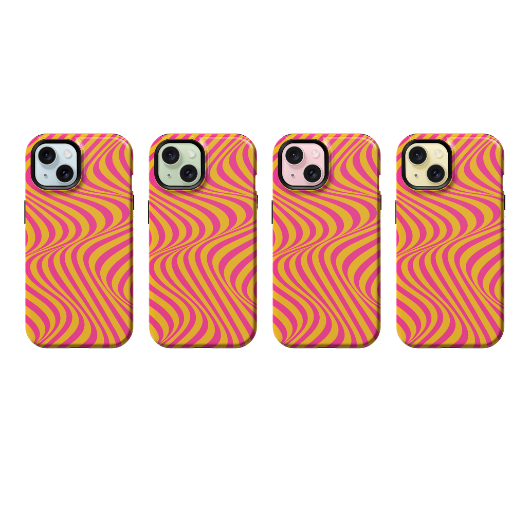 Pink Lemonade Swirls Phone Case