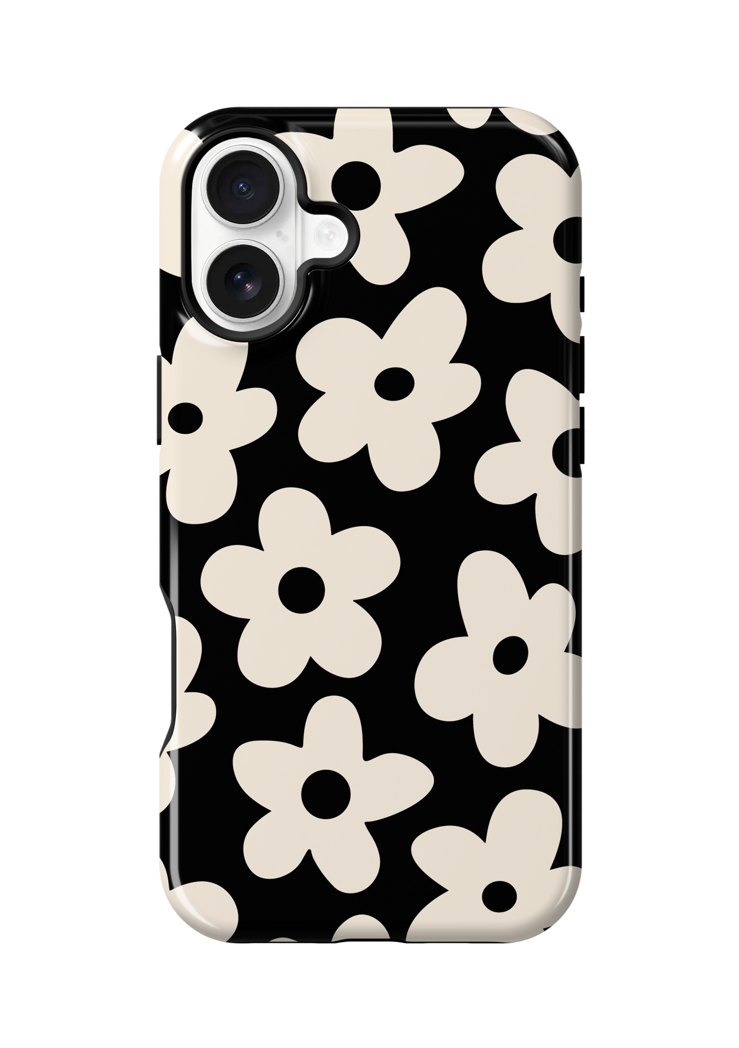 Onyx Big Blooms Phone Case