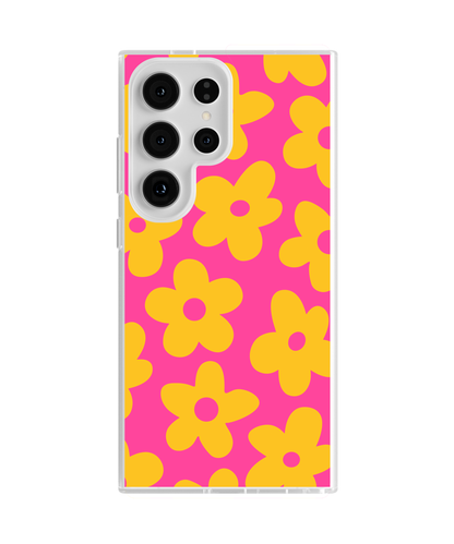 Pink Lemonade Big Blooms Clear Case Insert