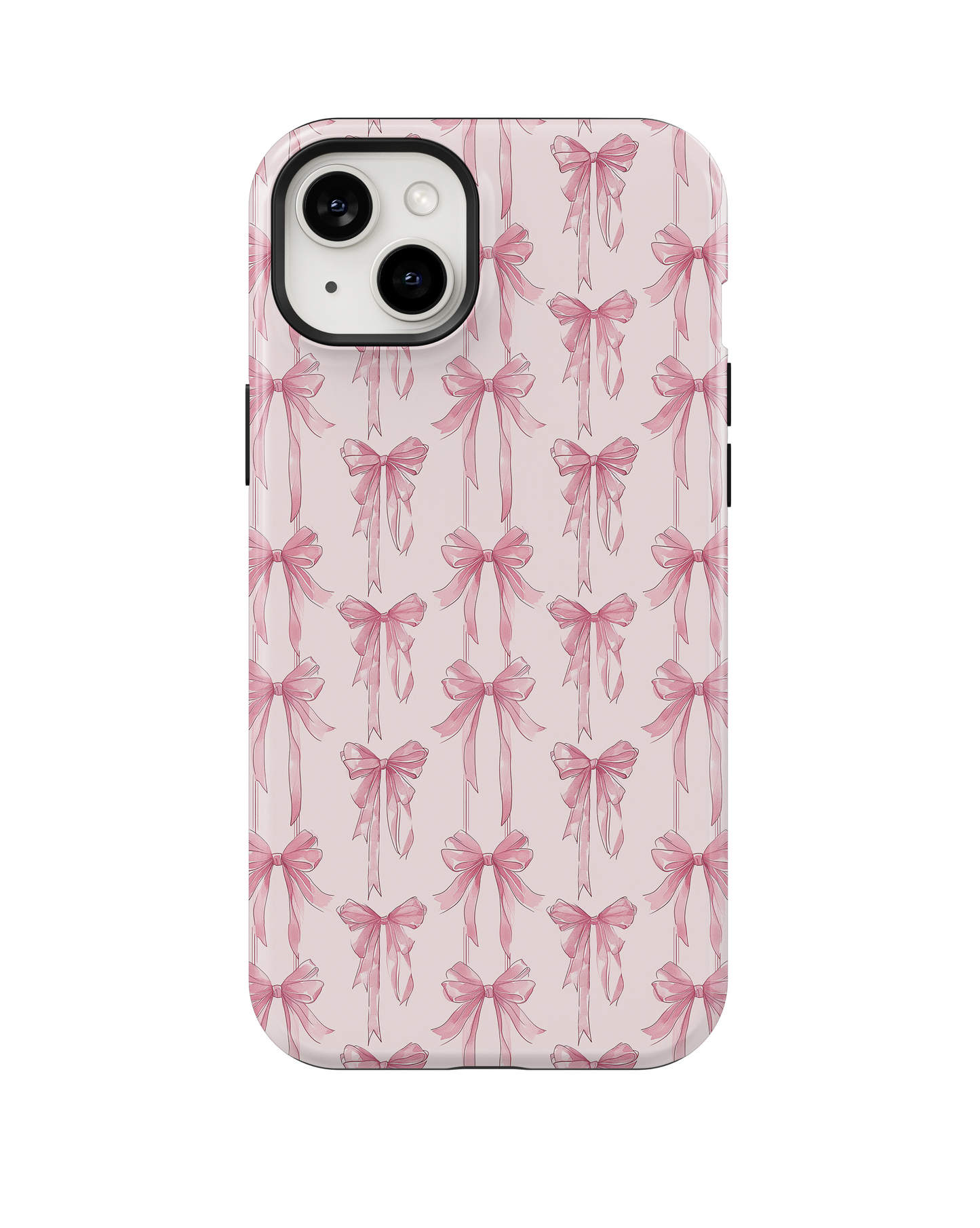 Pink Blushing Bows Phone Case