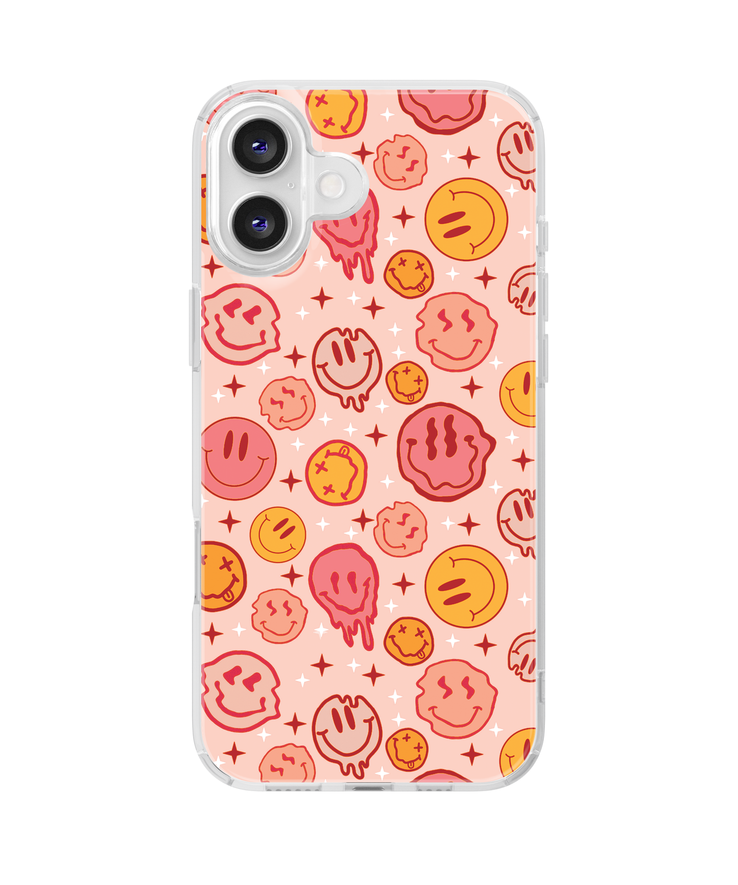 Orange & Pink Happy Hypnosis Clear Case Insert