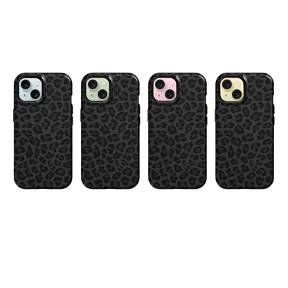 Onyx Leopard Phone Case