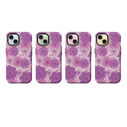 Purple Summer Blooms Phone Case