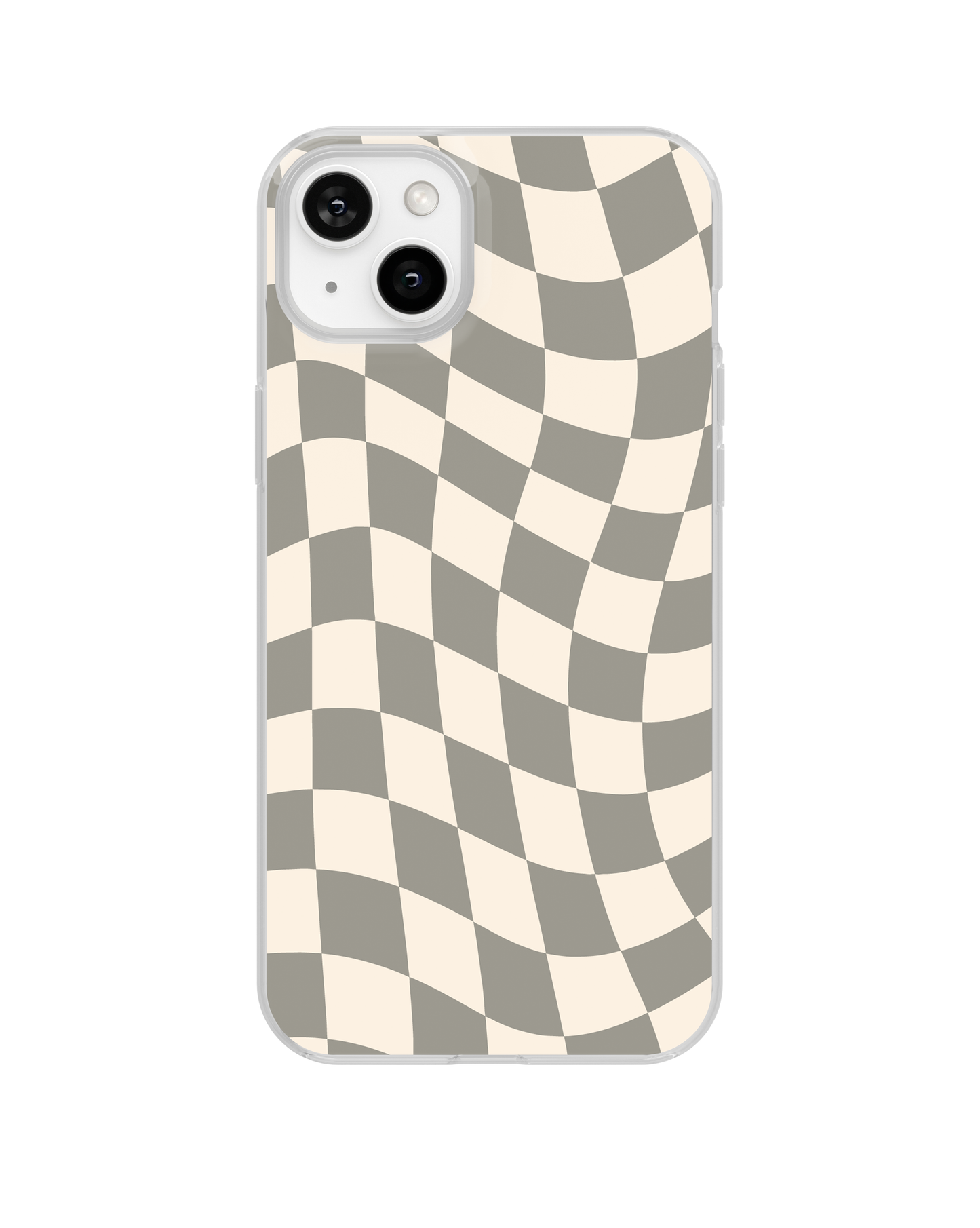 River Rock Wavy Checkers II Clear Case Insert