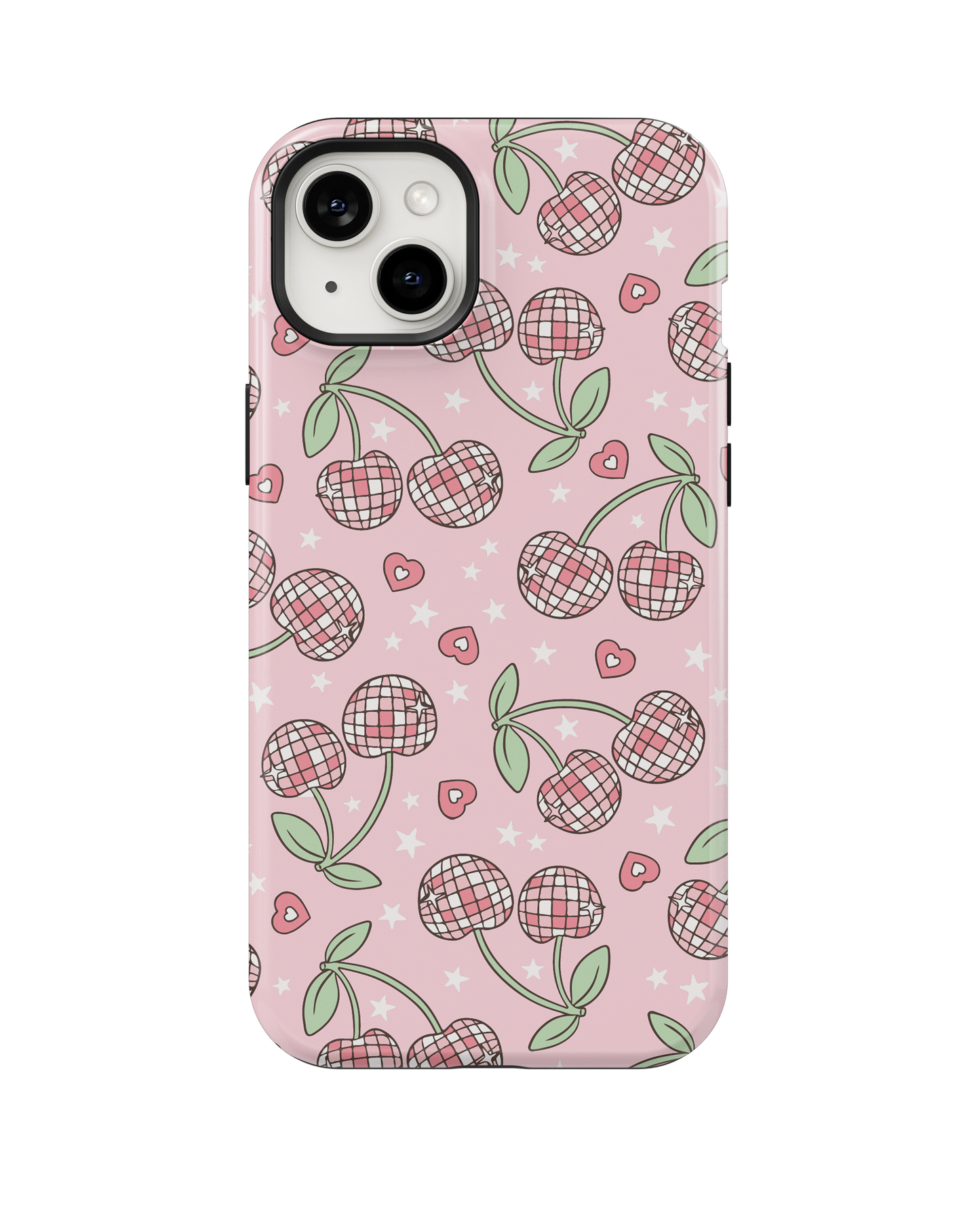 Pastel Disco Cherries Phone Case