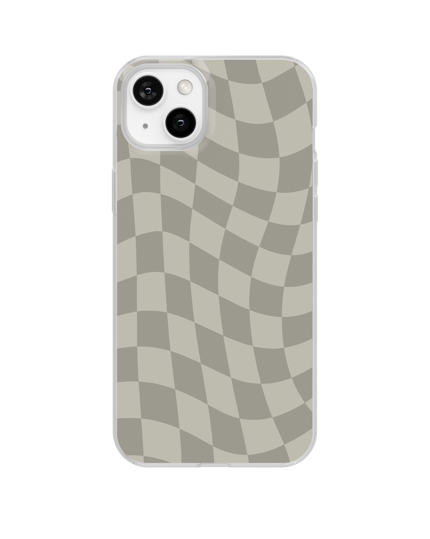 River Rock Wavy Checkers Clear Case Insert