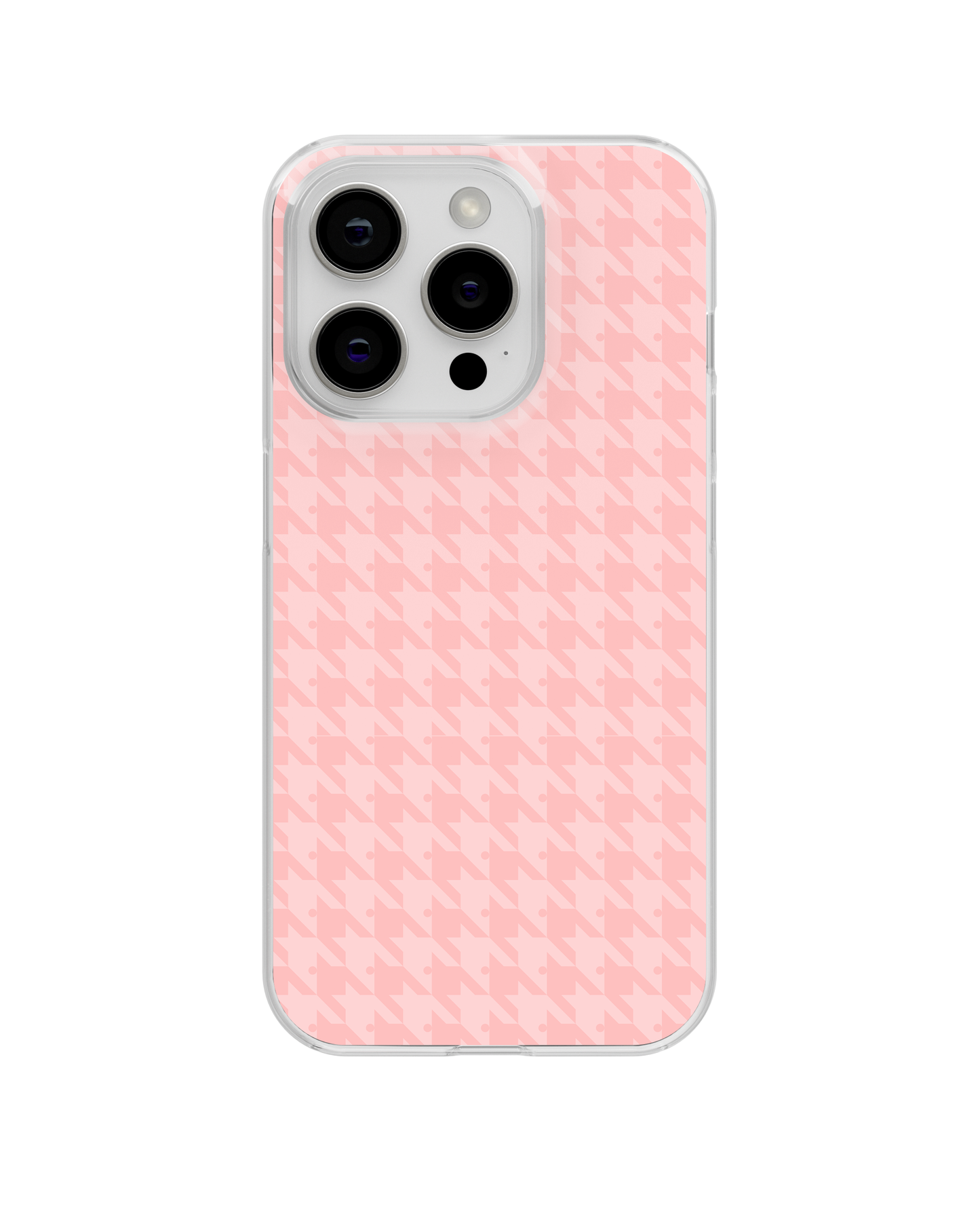 Pinky Swear Houndstooth Clear Case Insert